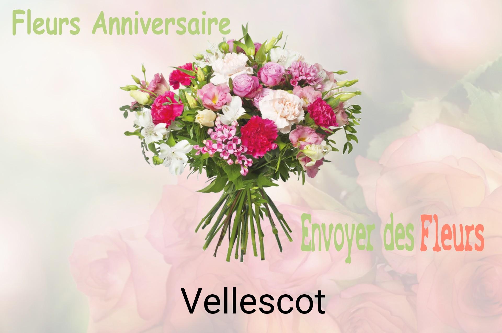 Bouquet de fleurs d’anniversaire livré à Vellescot