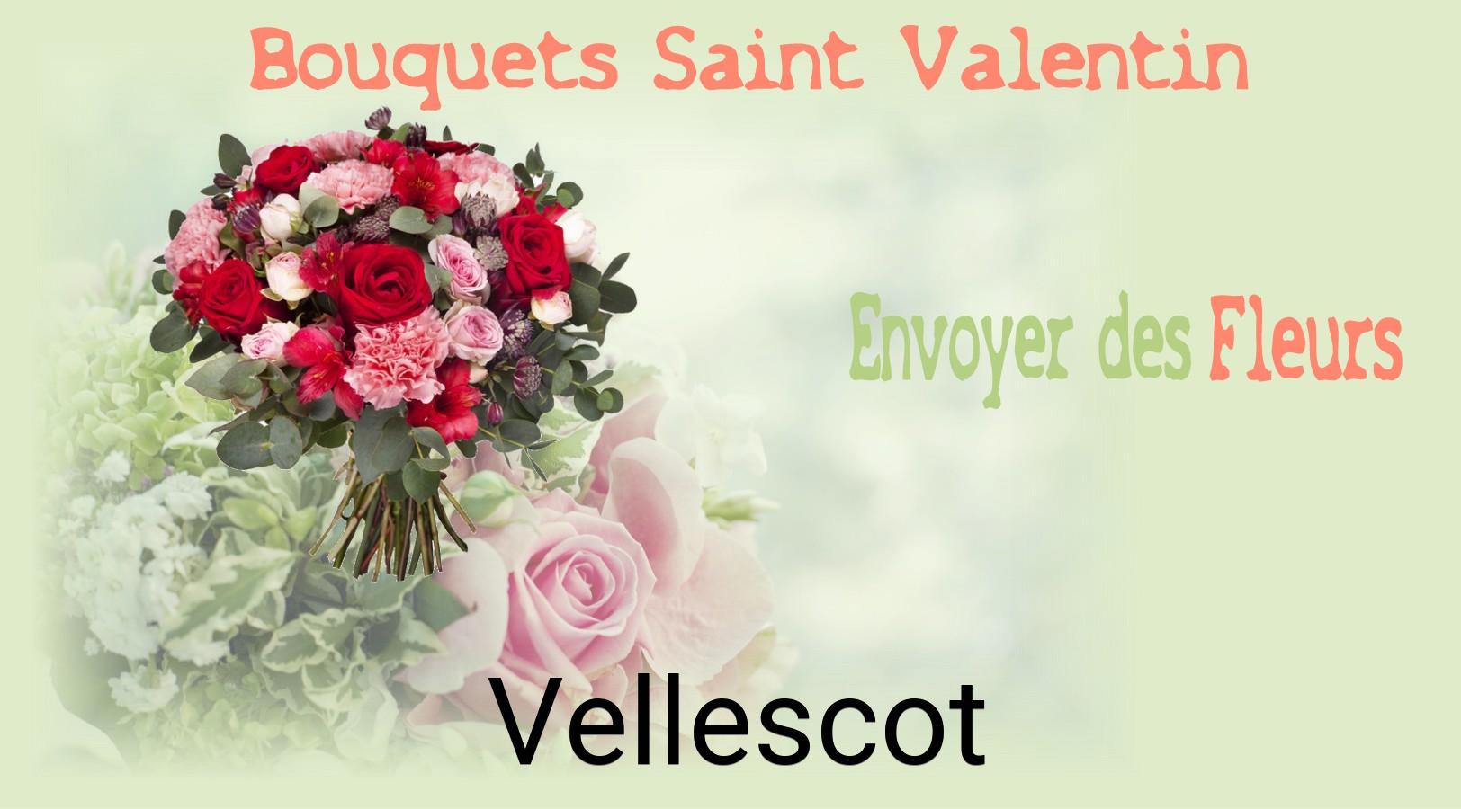 Roses de Saint-Valentin livrées à Vellescot